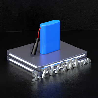 3.7V电池组7500mAh